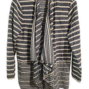 Chico Number 2 Blue White‎ Large Women's Sweater 87-4